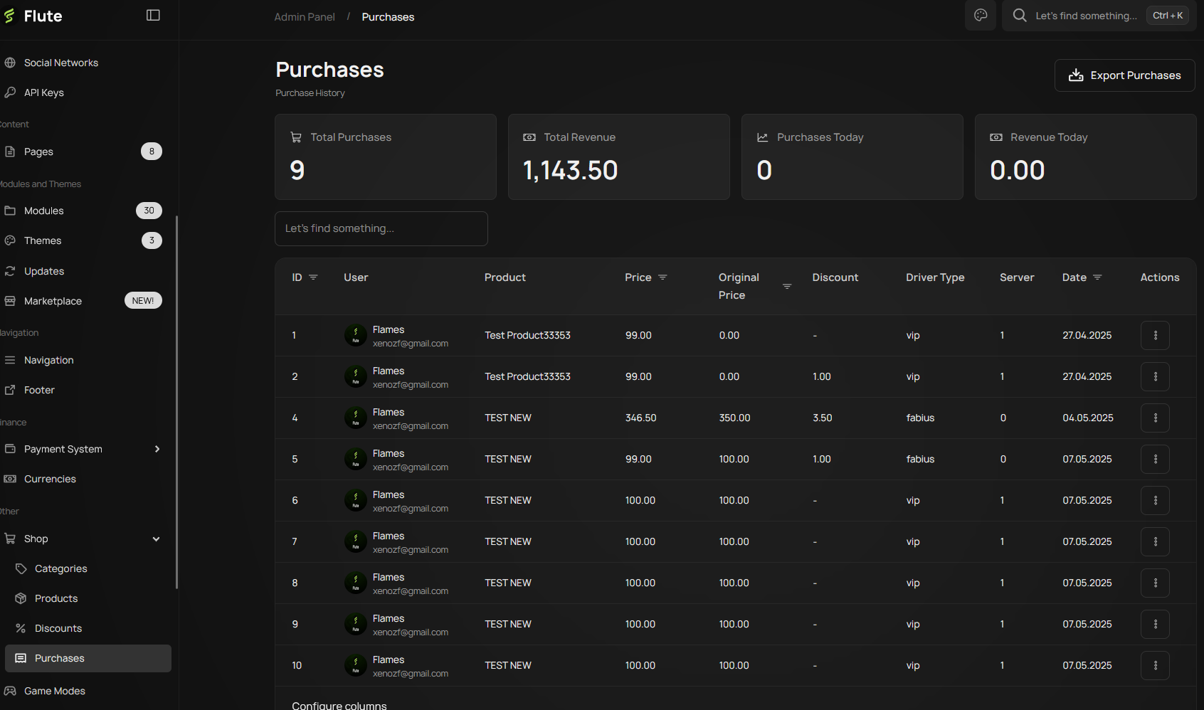 Shop